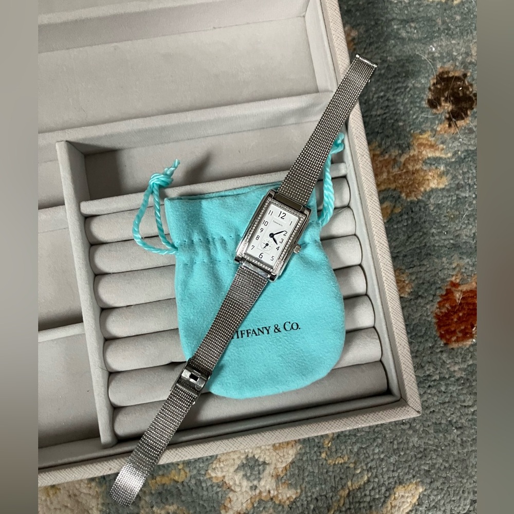 🌺Authentic Tiffany & Co. Diamond Watch - Picture 1 of 12